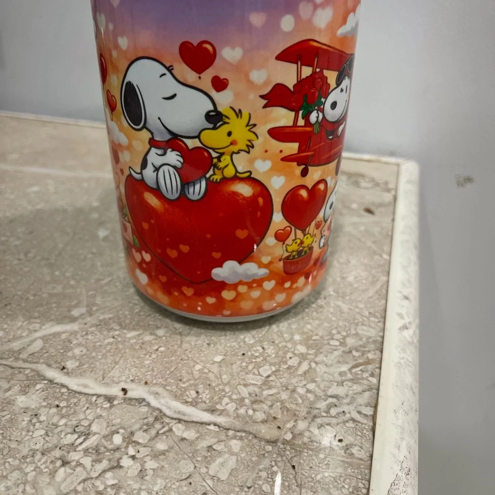 Snoopy Red and White Mug - Picture 5 of 6